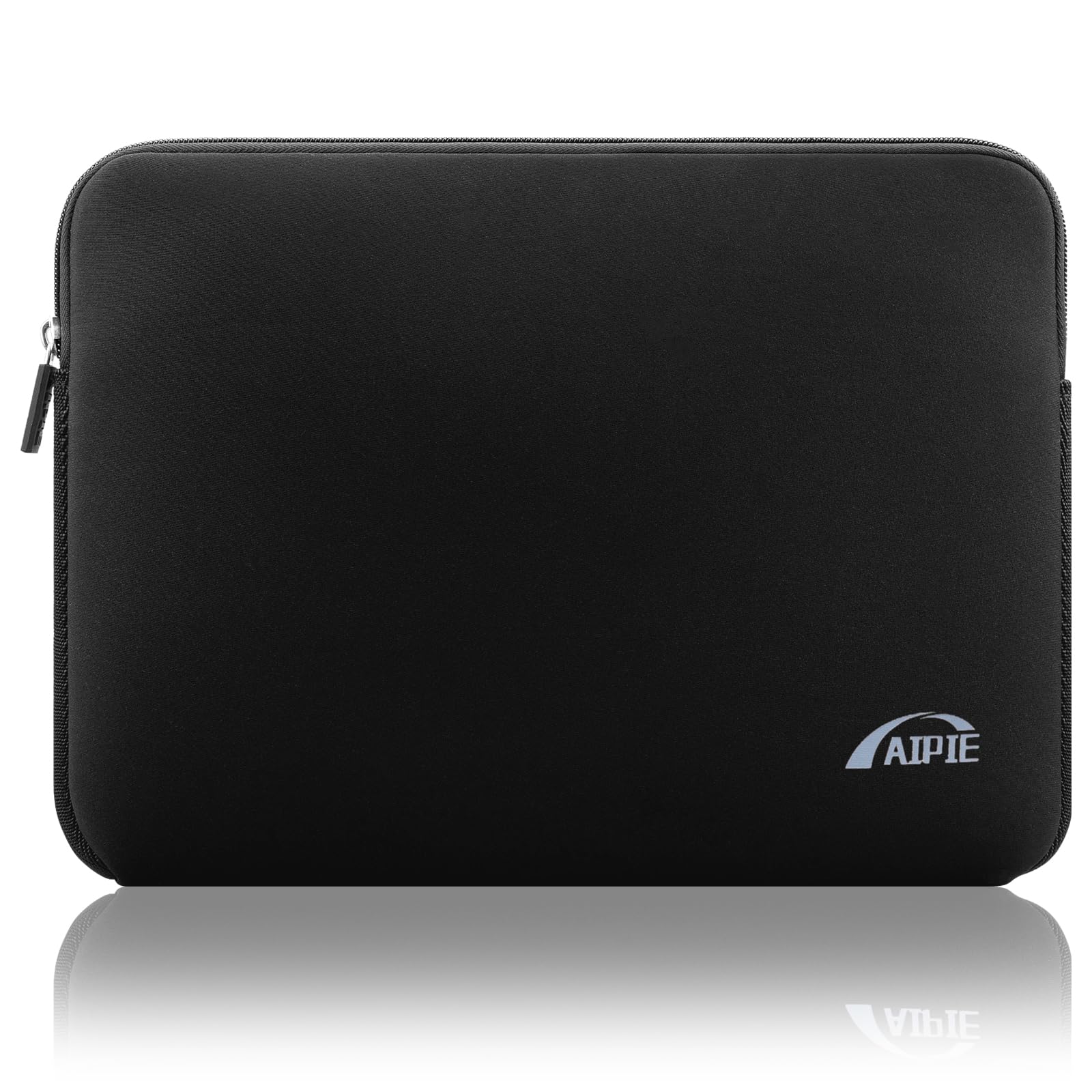 AIPIE Laptop Sleeve 15-15.6 Inch Notebook Case Bump Absorb Briefcase Carrying Bag Compatible with MacBook, Acer, Asus, Dell, Lenovo, Microsoft, HP Durable Laptop Cover, Black