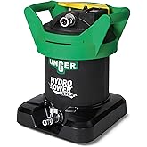 Unger Commercial HydroPower Ultra DI Tank - Pure Water for Professional Window Cleaners - Includes Deionization Resin, Small - UHP01
