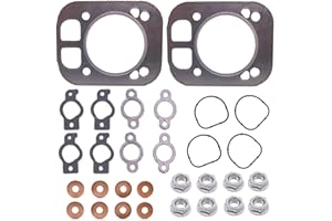 NIMTEK 2 Sets of Head Gasket Kit for Kohler CH25 CH730 CH740 24-841-04S 24 841 03S
