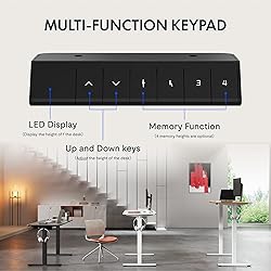 FLEXISPOT Standing Desk Electric Height Adjustable