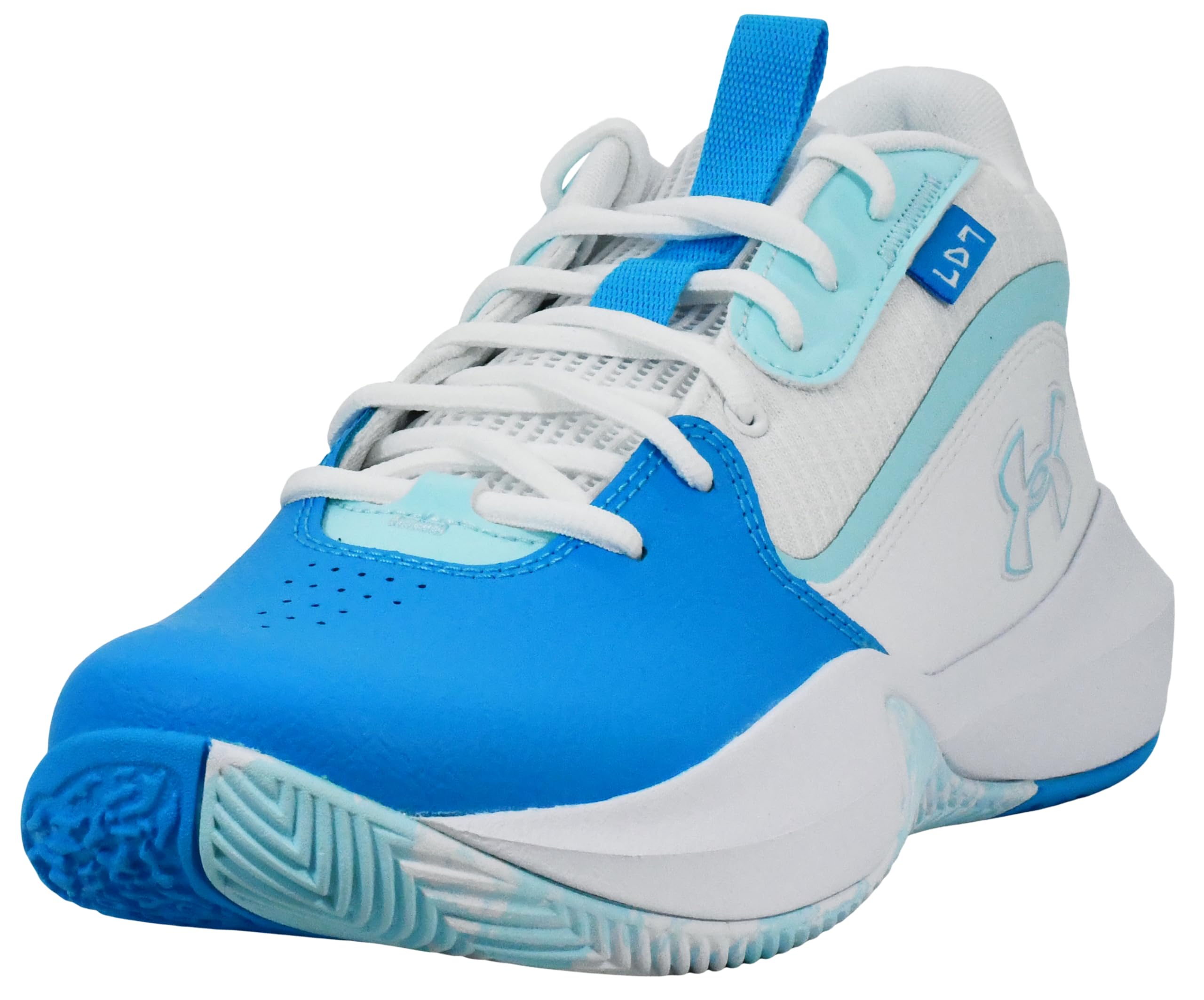 Under Armour Unisex Lockdown 7, (428) Electric Blue/White/Stream, 9.5, US Image Under Armour Unisex Lockdown 7, (428) Electric Blue/White/Stream, 9.5, US Image