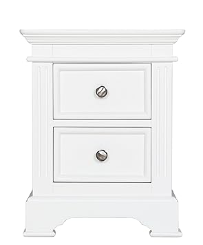 Windsor Elegance Painted Furniture 2 Drawer Bedside Cabinet