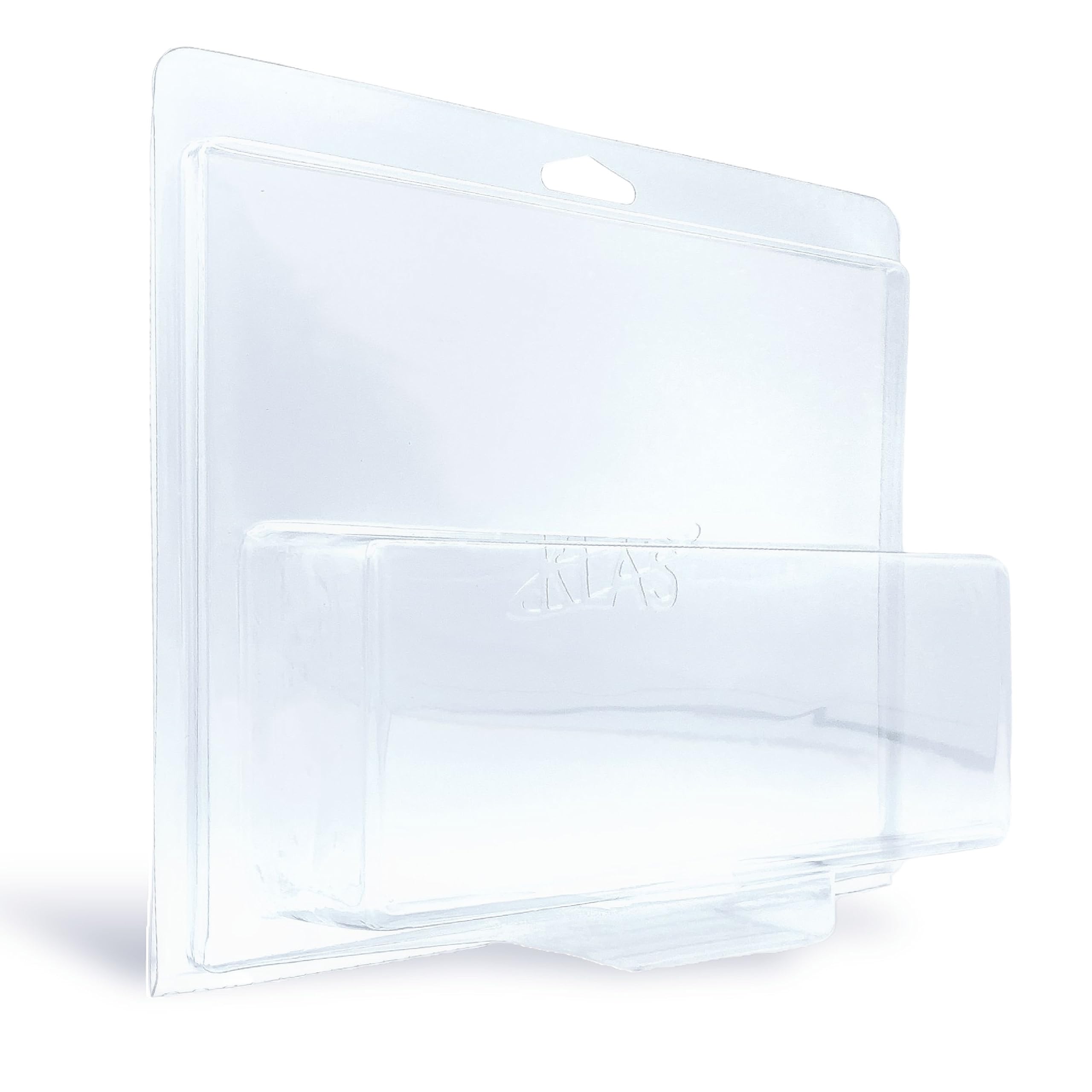 KLAS 4x Car Keeper TEAM TRANSPORT Hot Wheels Protector Cases - Crystal Clear Stackable/Display Clamshell Team Transport Hot Wheels Protective Cases For 1:64 Scale Car Collectors