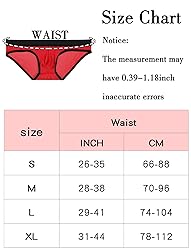 FEOYA Low Rise Bikini Underwear for Men See Through