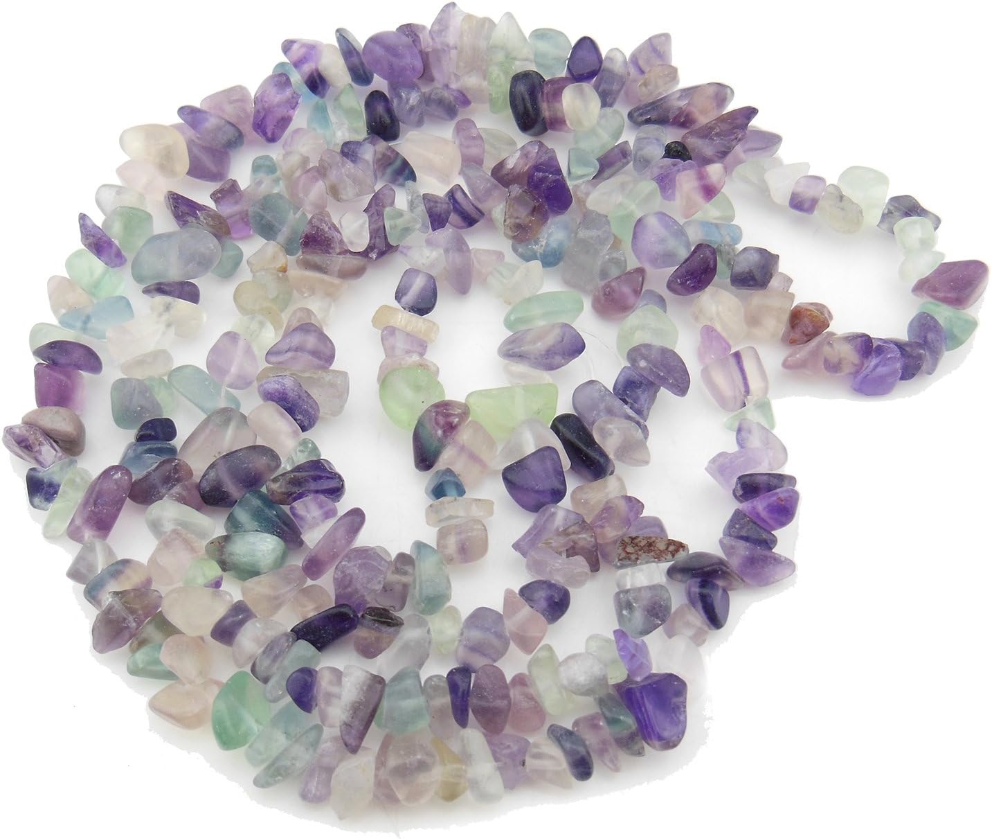 Belle Crafts COIRIS 2 Strands 33'' Strand 5-8MM Mixed Colors Natural Chips Stone Loose Gemstone Beads for Jewelry DIY or Making & Design (St-1058)