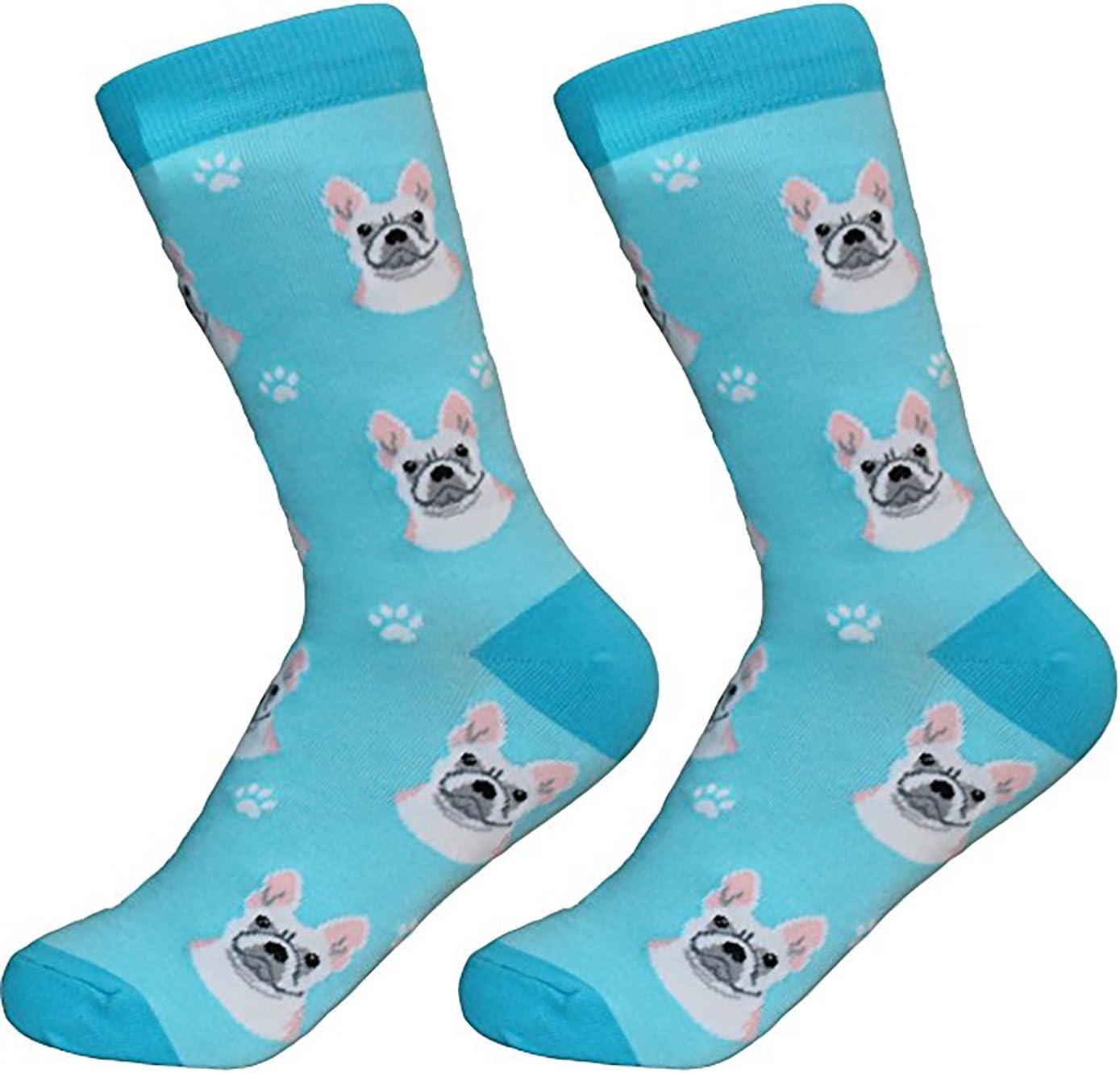 Socks - Fun Unisex Crazy Pet Lover Novelty Funny Gifts for Dog Lovers Cute Pattern Casual Crew One Size Fits most