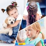 Hanyousheng 200 Pcs Baby Hair Bands Multicolor Seamless Elastic Bobbles view 7