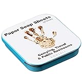 BORSALI Paper Soap Sheets - for Travel - Portable