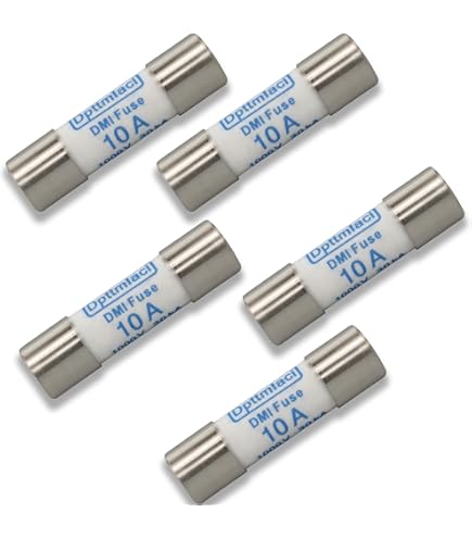 5 Stück HC10aR Sicherungen 10x38mm - 10A 1000V Für Elektroinstallation