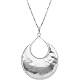 Silpada 'Crescent Drop' Pendant Necklace in Sterling Silver