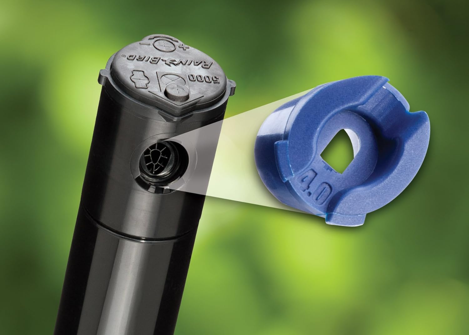 Rain Bird 42SA+/4PK Simple Adjust Gear Drive Rotor, Adjustable 40° - 360° Pattern, 26' - 38' Spray Distance, 4-Pack: Home Improvement