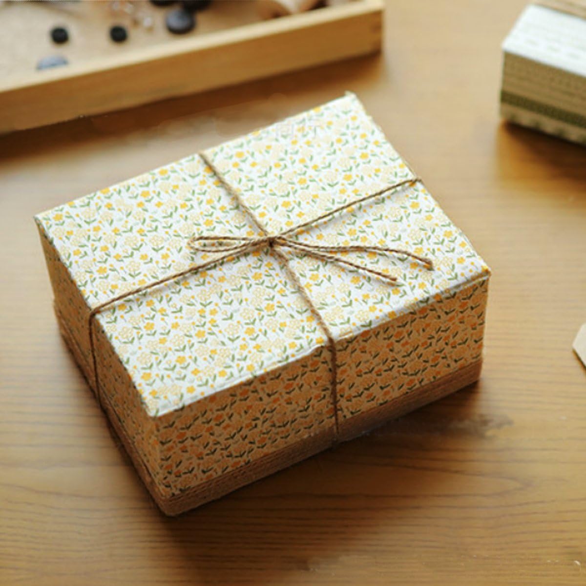 KINGLAKE 328 Feet Natural Jute Twine Best Arts Crafts Gift Twine Christmas Twine Durable Packing String : Office Products
