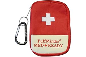 E-PILL MEDICATION REMINDERS e-Pill MedReady Asthma Inhaler, Peak Flow & Medicine Accessories Travel Case - Does Not Include Inhaler