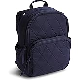 Vera Bradley Women's Performance Twill Small Banbury Backpack, Peacoat, One Size