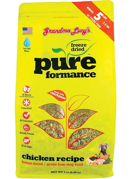 GRANDMALUCY PUREFORMANCE FREEZE DRIED GRAIN FREE CHICKEN RECIPE...