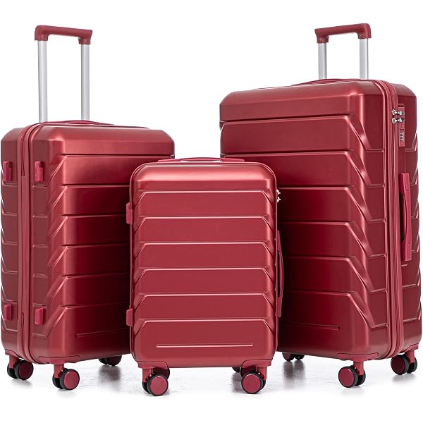 Amazon.com | Luggage Sets, ABS Hardside Combination Lock Spinner