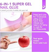 gelike ec Gel Nail Glue 6 in 1 UV Base Coat Strengthener Blooming Gel view 2