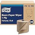 Tork Basic Paper Wiper Natural W6, Roll Towel, 4 x 1452 Sheets, 291350