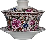 Eplze YBK Tech 10oz Large Gaiwan, Porcelain Kung Fu
