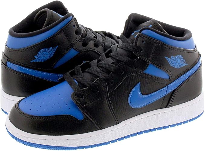 air jordan 1 mid gs royal white