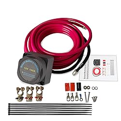 RANSOTO Dual Battery Isolator Kit 12 Volt 140 Amp