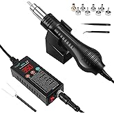 TLBZK Hot Air Soldering Station SMD Welder Rework Digital Display Heat Gun