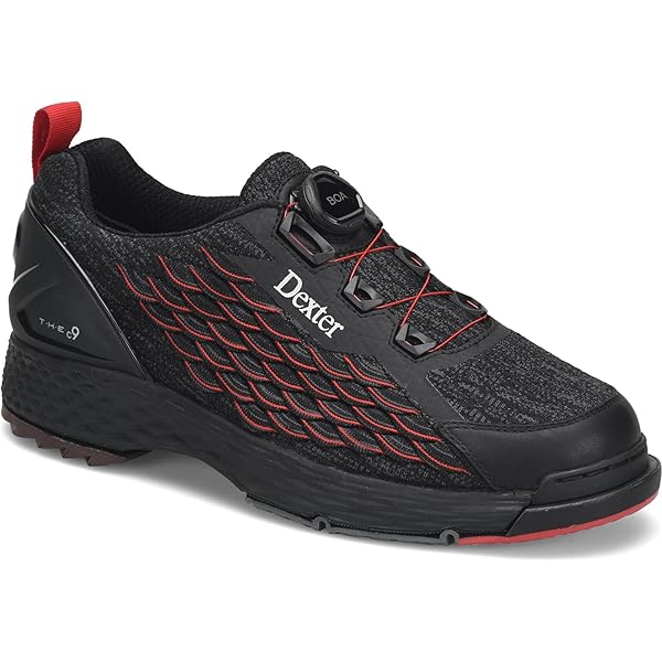 Amazon.com: Dexter Men's THE 9 Stryker BOA Bowling Shoes Black/Red