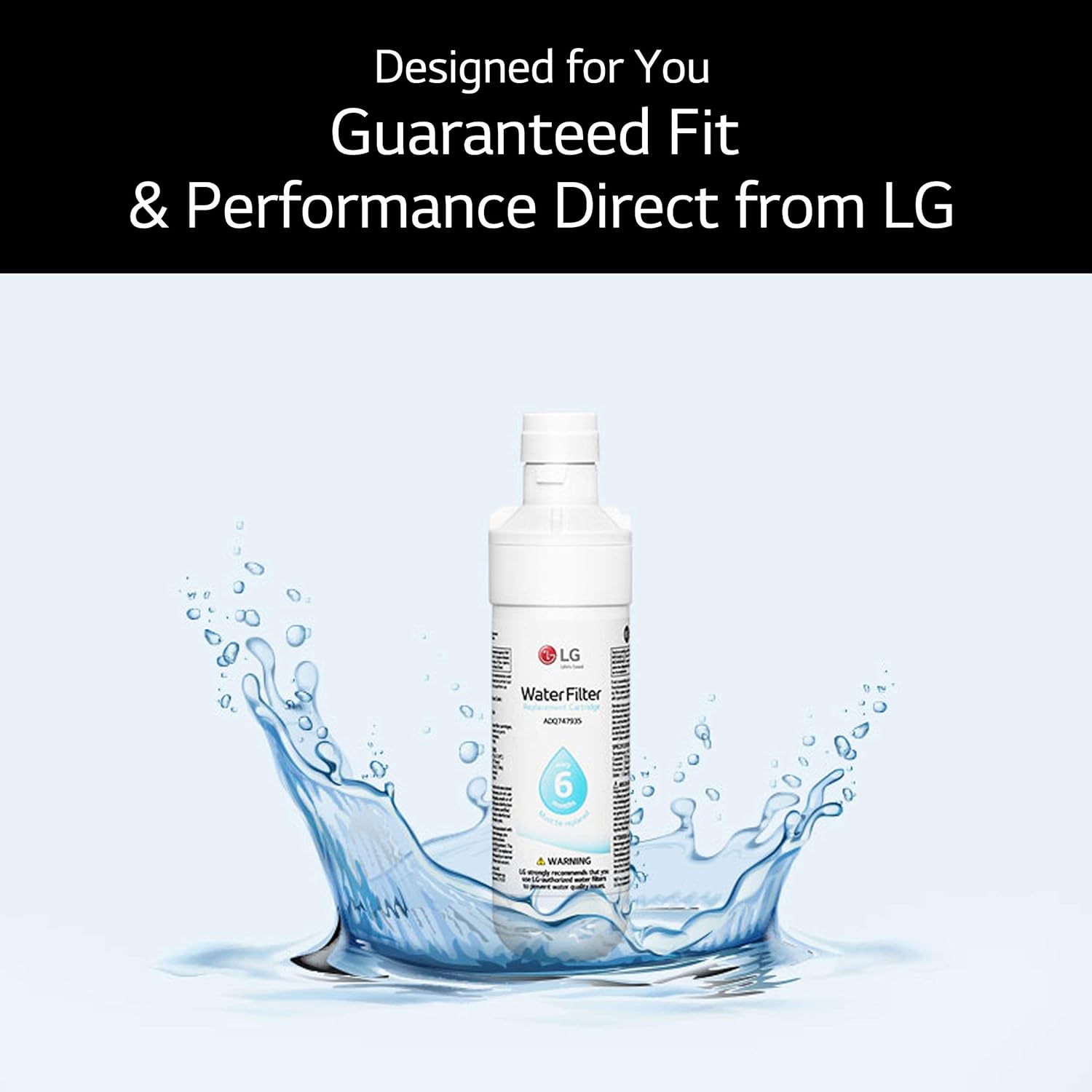 LG LT700P LT700P3 Refrigerator Water Filter, Standard, White: Home Improvement