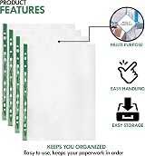 G4GADGET 300 Punched Pockets A4 50 Micron Clear 15 Sheet Capacity view 4