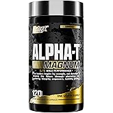 Nutrex Research Alpha-T Magnum Testosterone Support for Men | Anabolic Supplement with Tongkat Ali, Fadogia Agrestis, Shilajit and Ashwagandha | Muscle Builder for Strength, Growth & Hormone Balance