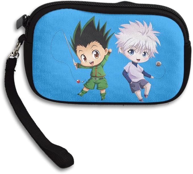 Gon And Killua Hunter X Hunter Silhouettes Polyester Wristlets Clutches