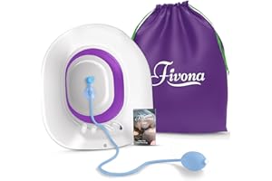 Sitz Bath for Hemorrhoids Relief, Foldable Basin for Toilet Seat, Ideal for Essential Postpartum Care, Perineal Soaking & Hyg