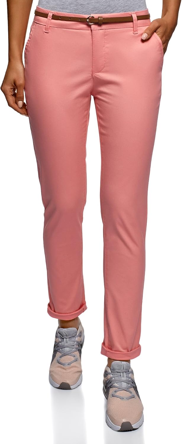 pink chino pants womens
