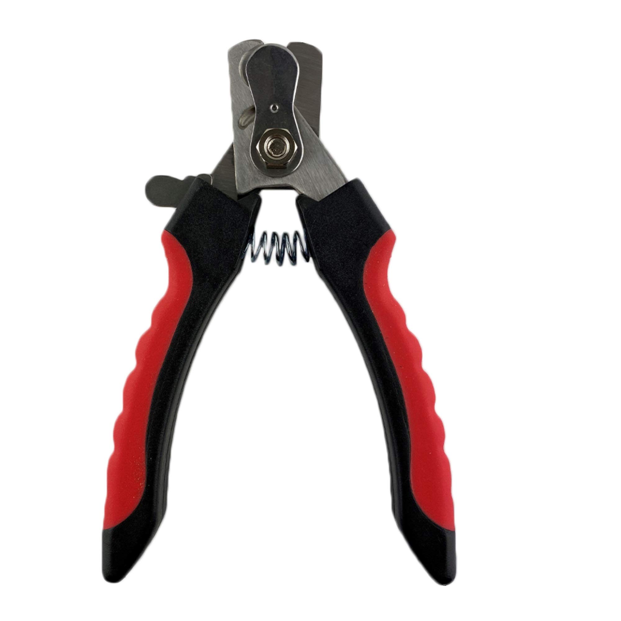 Masterclip Dog Nail Clippers With Safety Guard | Professional Pet Nail Clippers Suitable for Trimming Nails on Small-Medium Sized Dogs & Cats (Small)