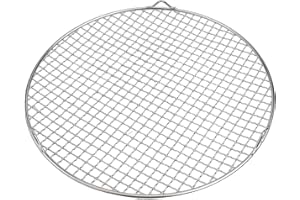 Stainless Steel Cooling Rack, Round Pizza Cooling Rack, with 3 Legs, 201 Stainless Steel Wire Baking Rack, for Oven, Grill, S