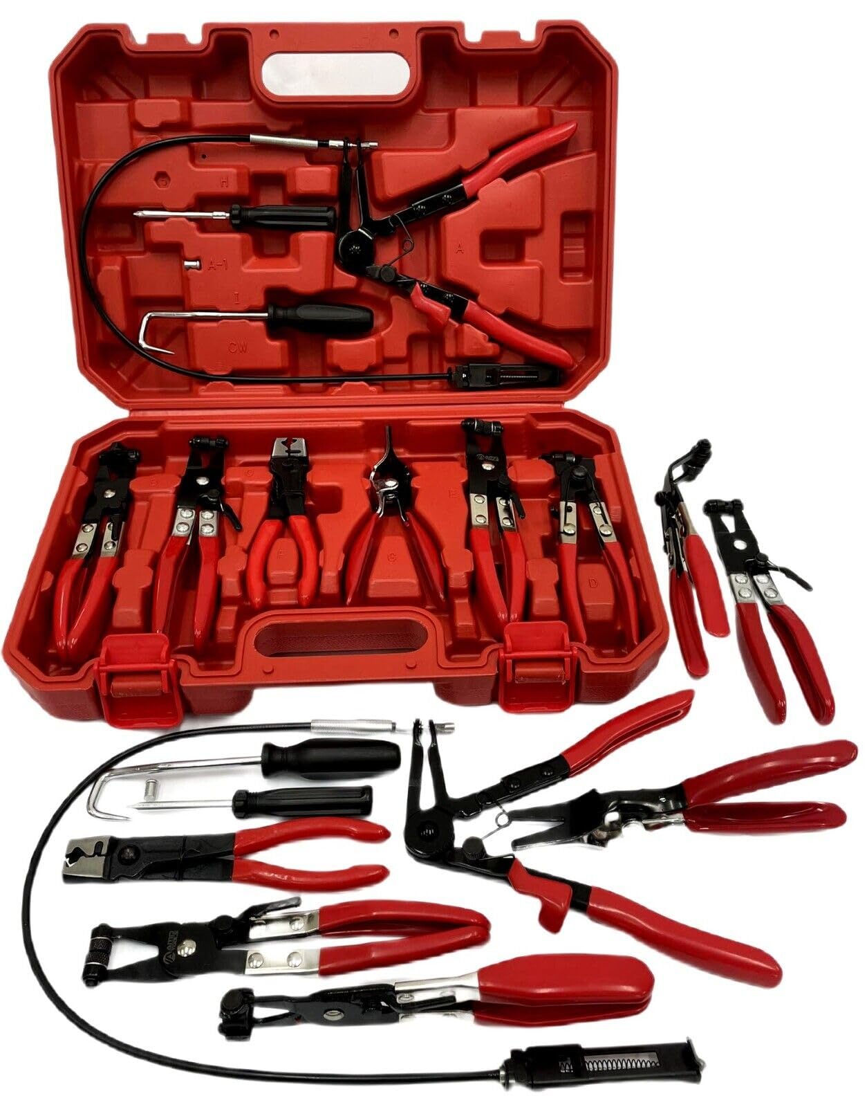 AMD TOOLS 9-Piece Hose Clamp Pliers Set Hose Clamps Pliers