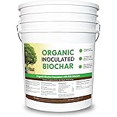 FOOP Organic Inoculated Biochar: Helps Plants and Trees Get The Most Out of Soil | Allows Plants to Uptake Nutrients More Efficiently | Contains Millions of Soil-Enriching Micro-Organisms | 5G Pail
