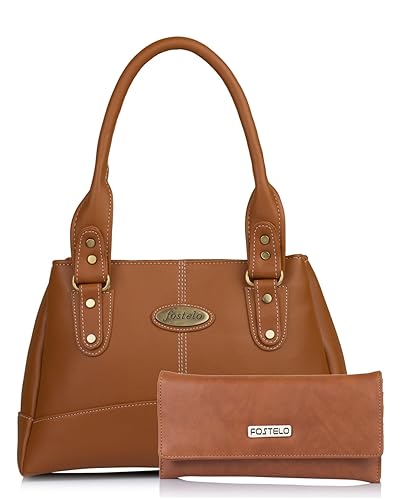 Fostelo CATLIN Womens Handbag (Tan)