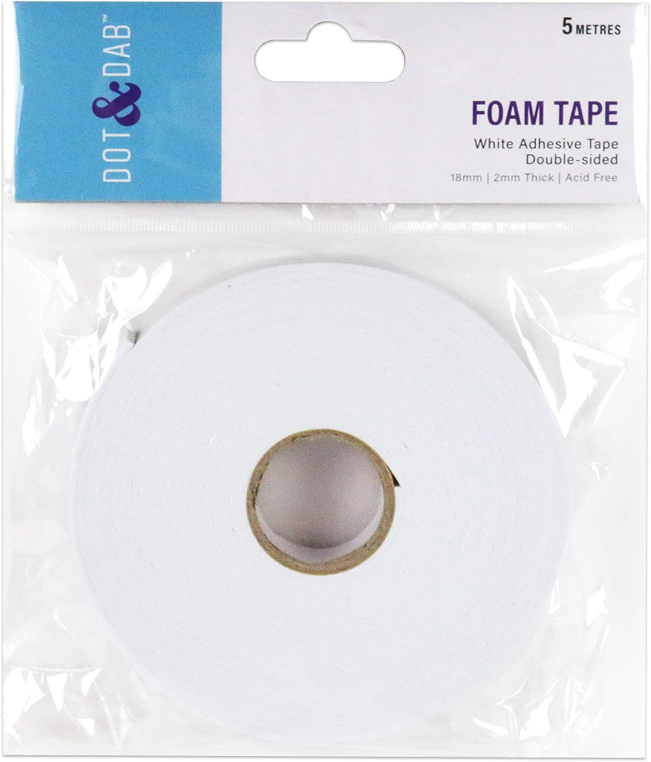 Dot & Dab Glues & AdhesivesDouble Sided Adhesive Tape 3mm x 22m