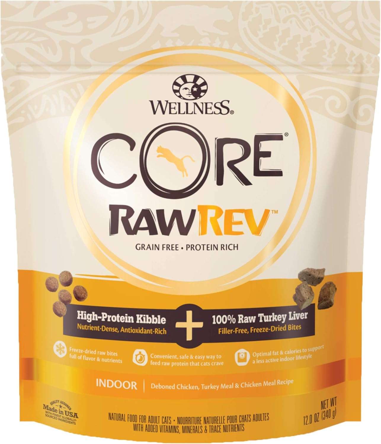 wellness rawrev cat food