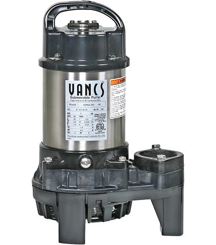 Amazon.com : Tsurumi Pump 8PN (50PN2.75S) 1hp, 115V, Submersible