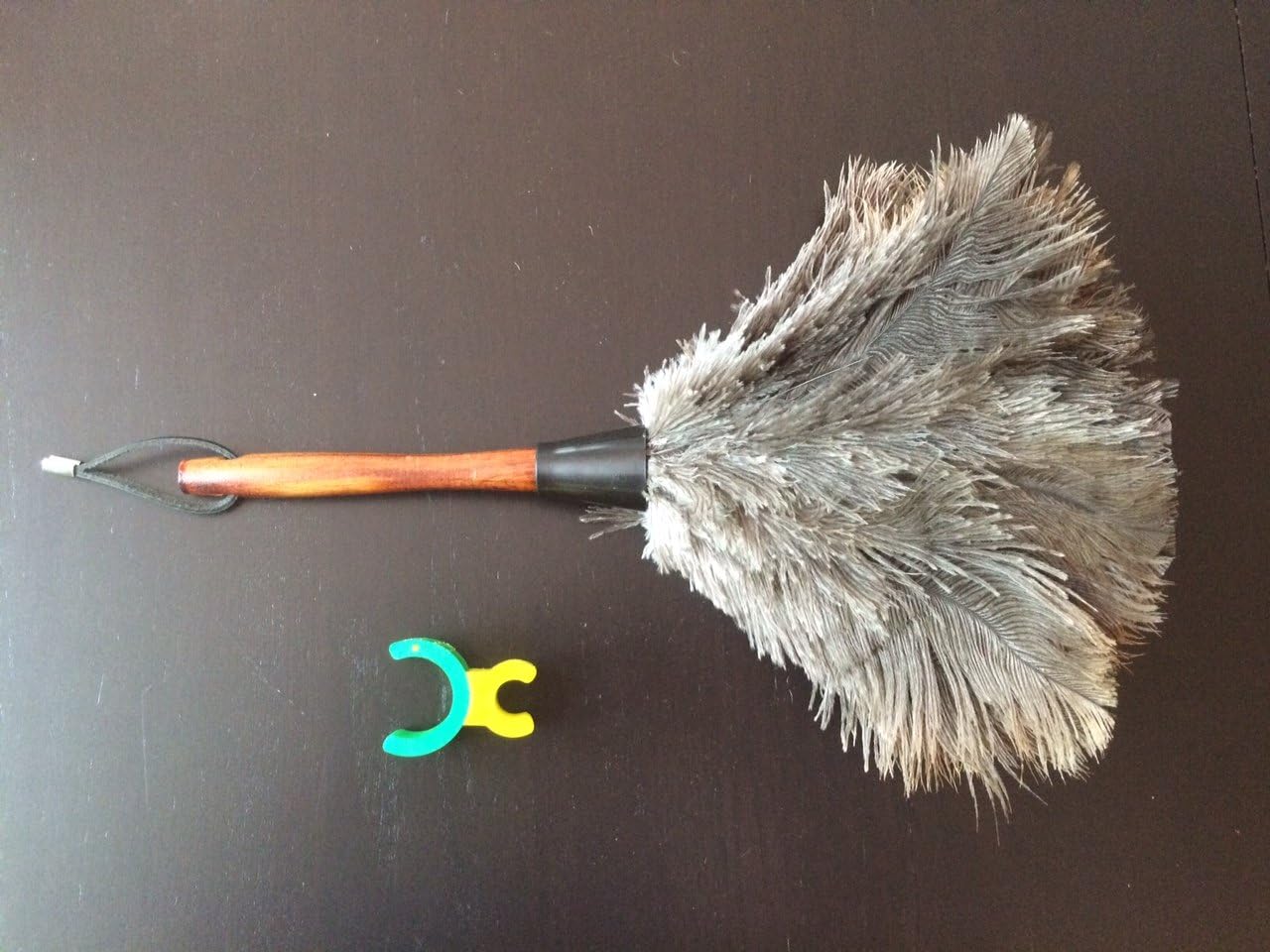 Dust Duck Vacuum Attachment with Premium Ostrich Feather