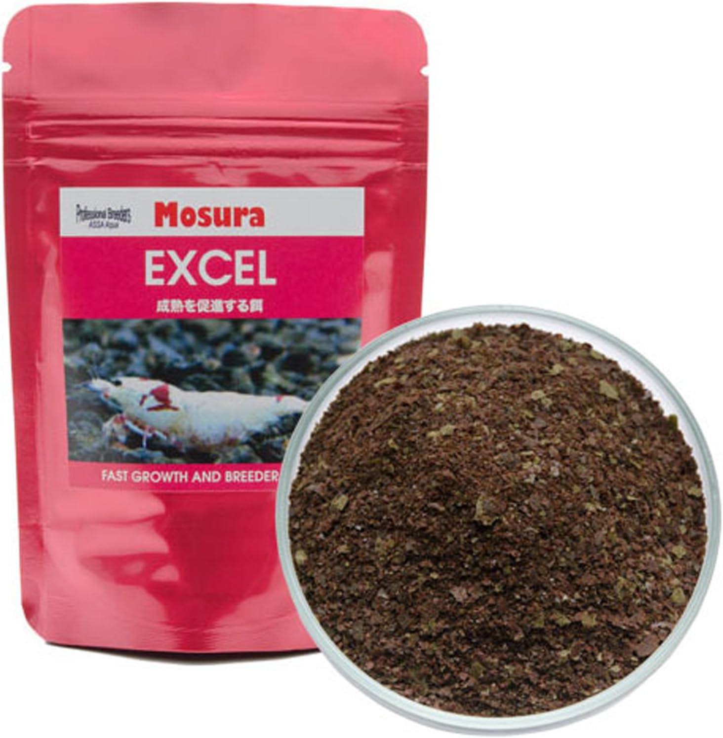 Mosura Excel Flakes die Brut Numbers of Crystal Red Shrimp, Red Bee Shrimp Food Special Food – Provide FIRE RED AND TIGER Shrimp.