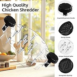 Chicken Shredder Tool Twist Large with