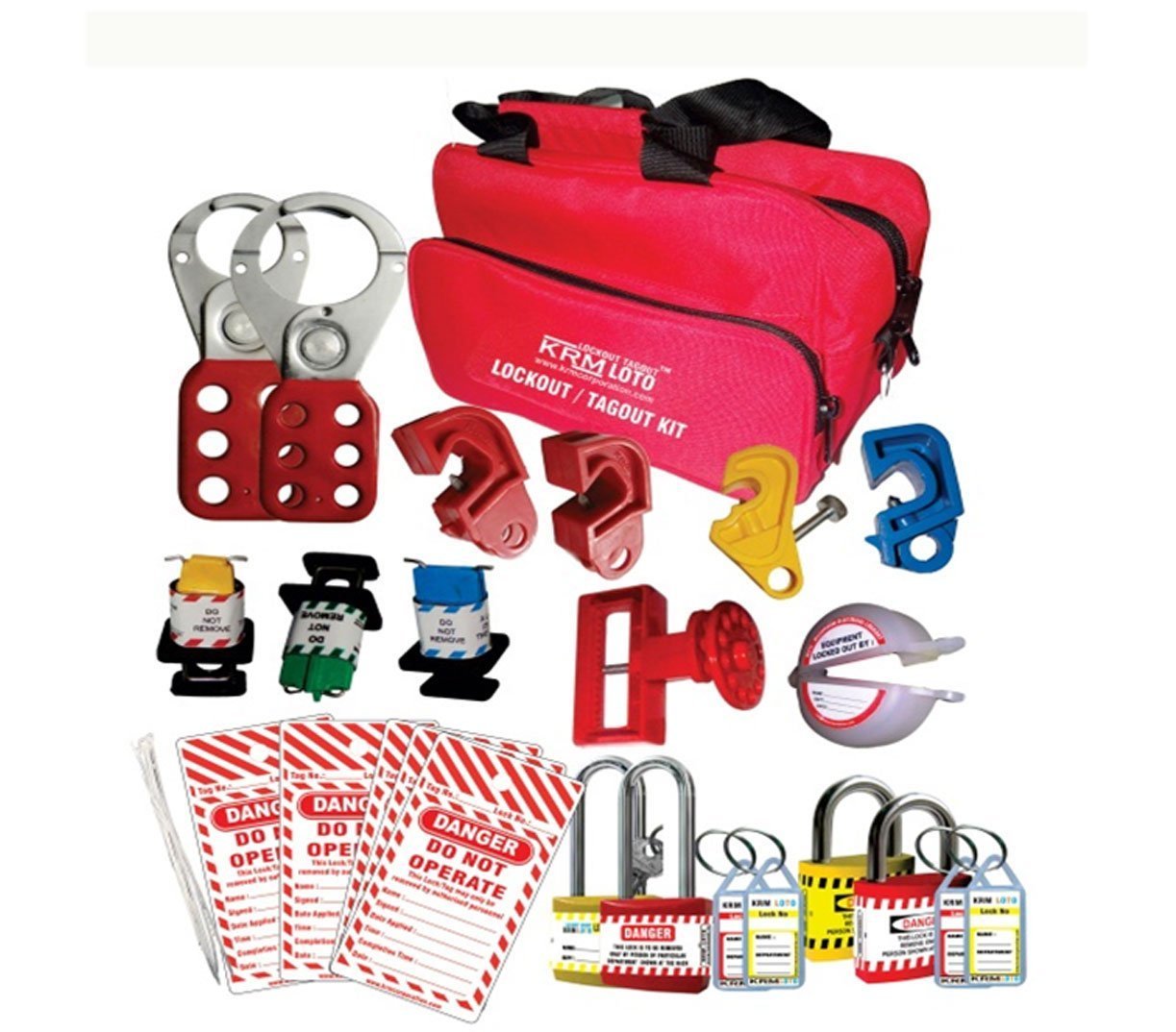 Electrical Lockout Tagout Bag Kit Industrial & Scientific