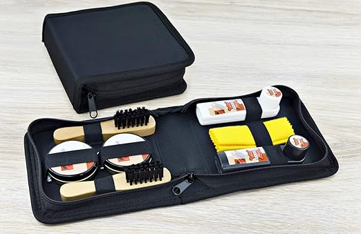 Schuhputzset in Etui - 1 Stück