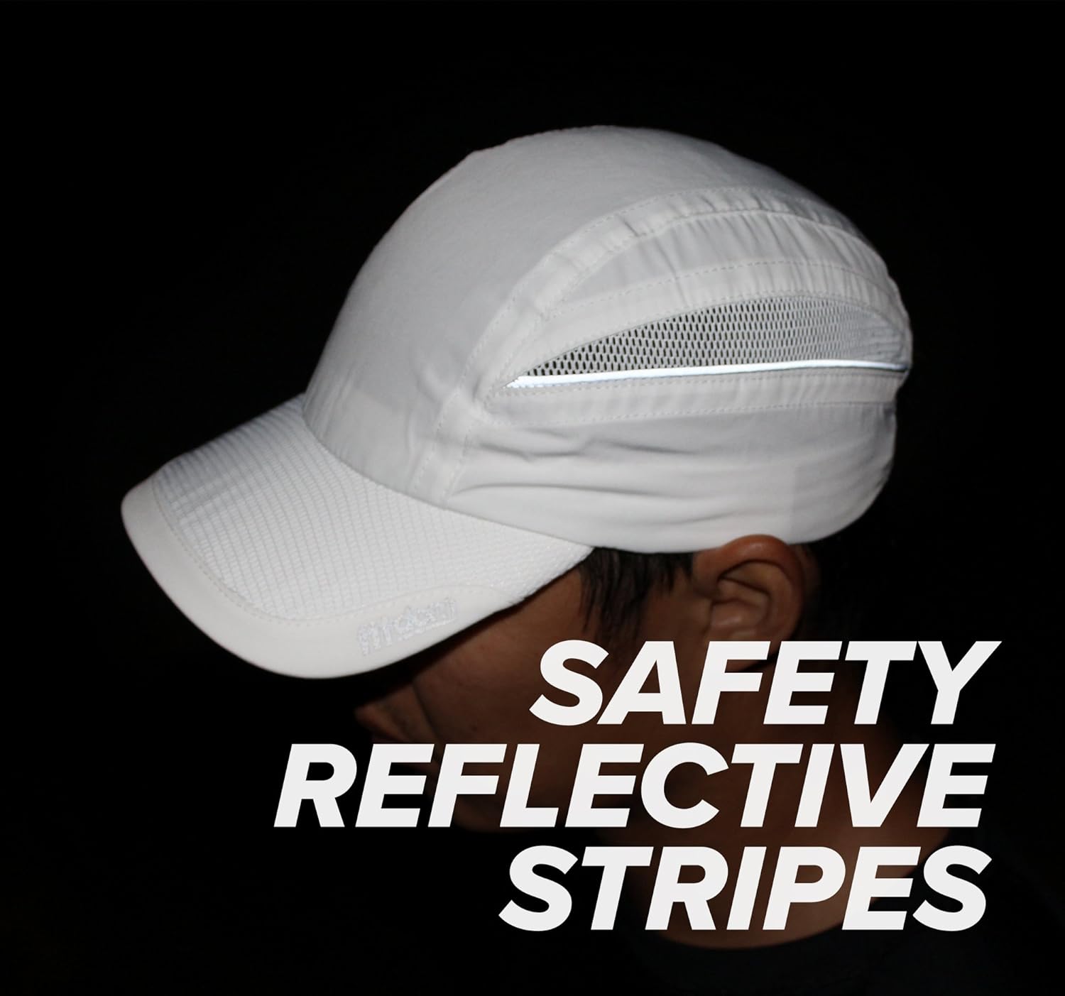Fitdom Lightweight All Sports Cap Perfect Hat for Running, Hiking, Tennis, Golf White: Clothing