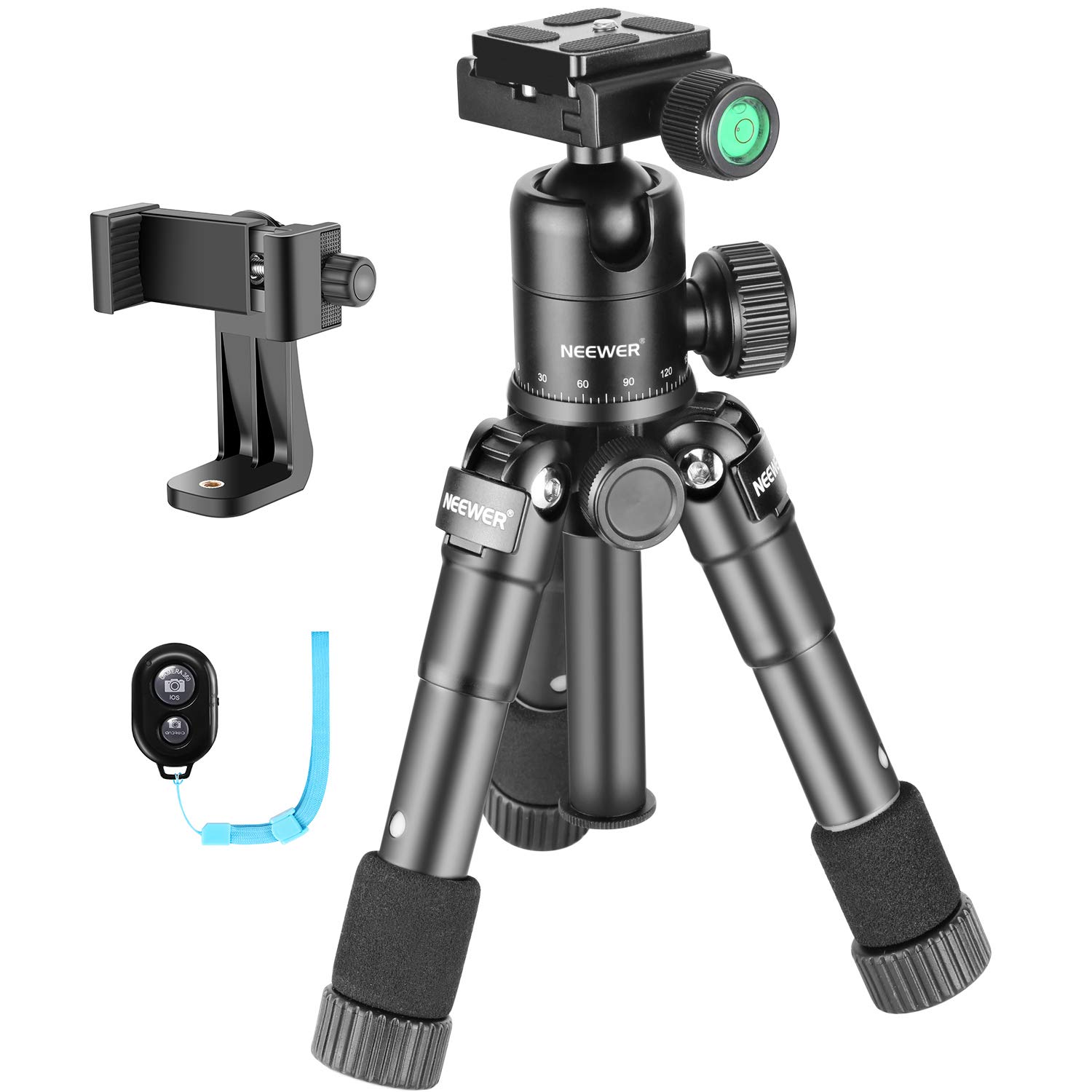 Neewer 50cm Mini Trípode Compacto Portátil de Escritorio con 360 ...
