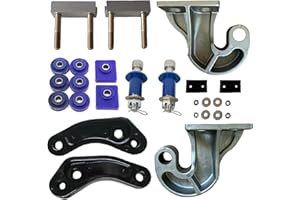 LISYLINEAUTO For Peterbilt Hood Parts Lower Hood Pivot Kit and Engine Hood Hinge Pivot Bushing Bolt and Bracket Mount Kit for Peterbilt 377 378 379 Accessories Replac 13-04154 13-04164 13-04626