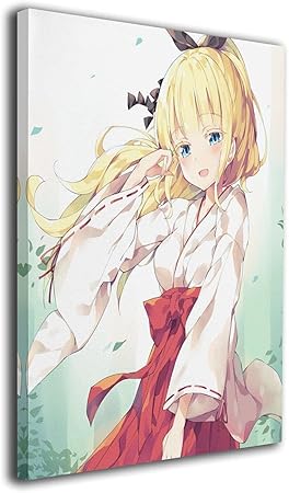 Amazon Co Jp ジュリエット ペルシア タペストリー アニメ アートパネル かわいい イラスト ポスター グッズ インテリア モダン 壁飾り 画 アート 人気 縦 クリスマス ギフト キャンバス 40cm 50cm 装飾アート フレームレス Generic